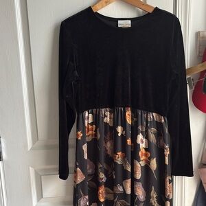 Floral Long Sleeve Dress